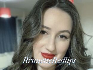 BrunetteRedlips