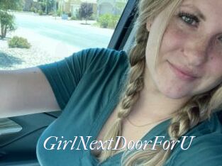 GirlNextDoorForU